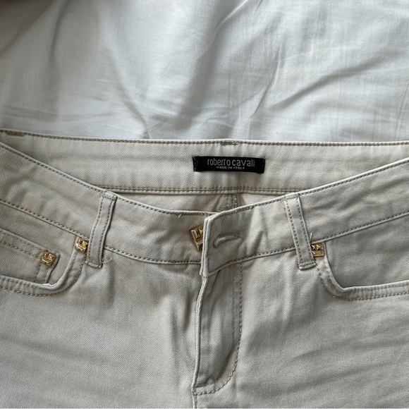 Roberto Cavalli Beige Women's Jeans - Picture 3 of 3